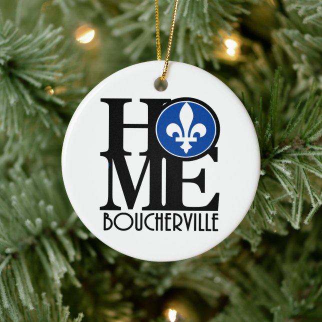 HOME Boucherville Quebec Ceramic Tree Decoration (Tree)