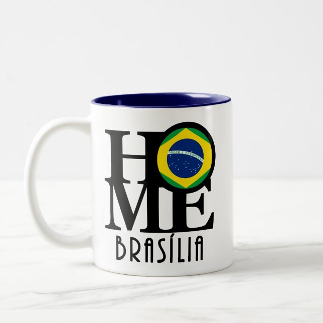 HOME Brasilia 11oz Two-Tone Coffee Mug (Left)