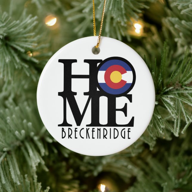 HOME Breckenridge Ceramic Tree Decoration (Tree)
