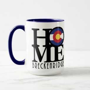 HOME Breckenridge Colorado Mug