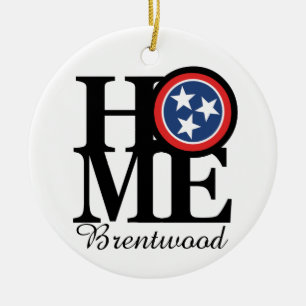 HOME Brentwood TN Ceramic Tree Decoration