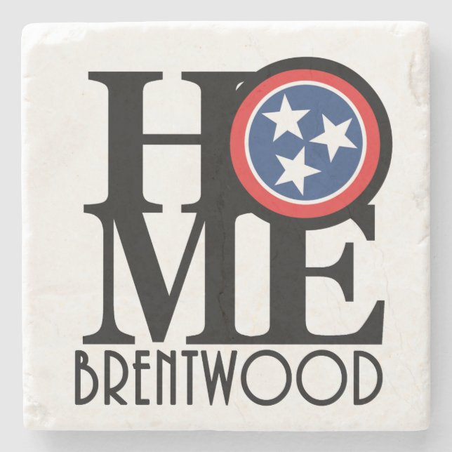 HOME Brentwood TN Stone Coaster (Front)