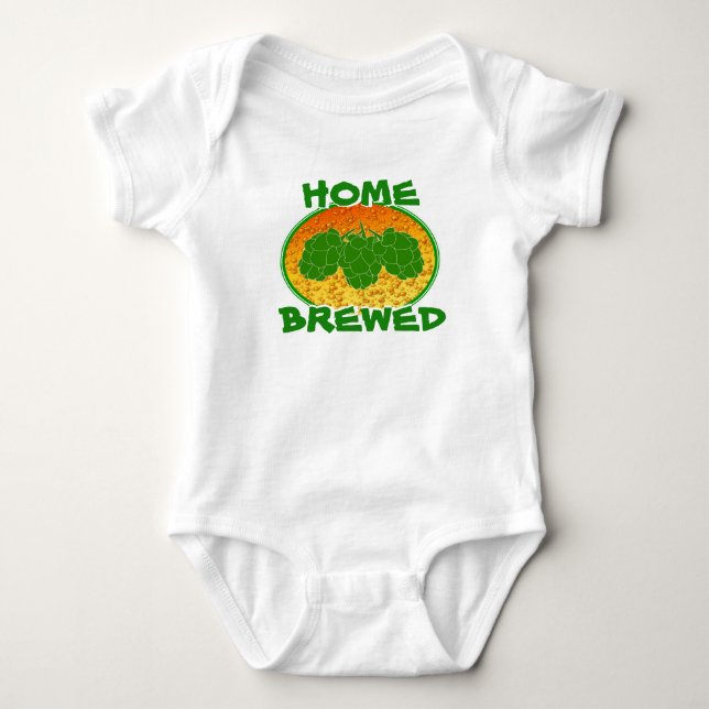 Home-Brewed Baby Romper Bodysuit (Front)