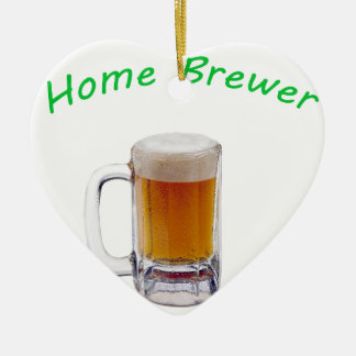 Home Brewer Ceramic Tree Decoration