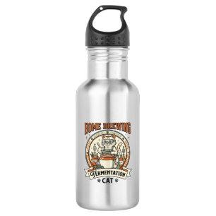 Home Brewing Fermentation Cat Home Brewing Ferment 532 Ml Water Bottle