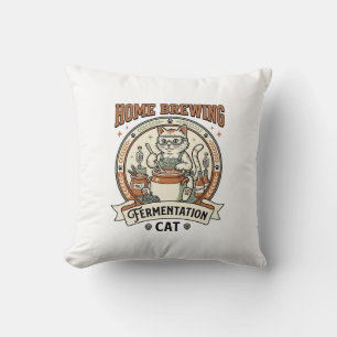 Home Brewing Fermentation Cat Home Brewing Ferment Cushion