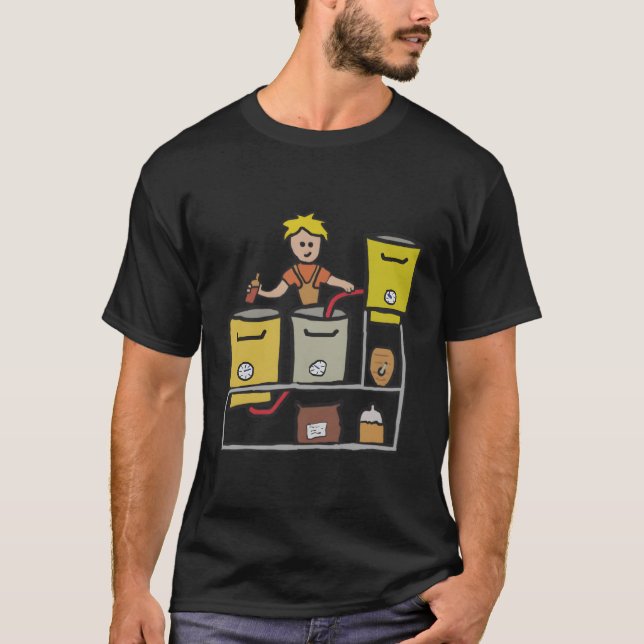 Home Brewing Master Brewer T-Shirt (Front)