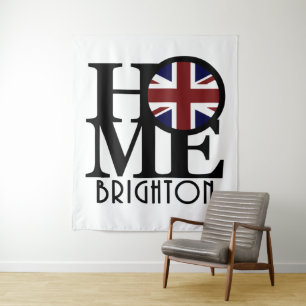 HOME Brighton England Tapestry