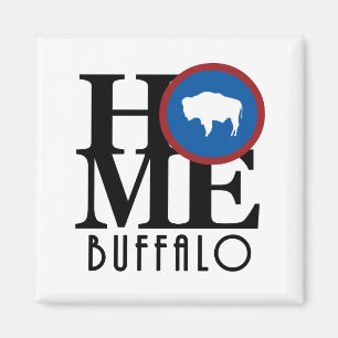 HOME Buffalo Magnet
