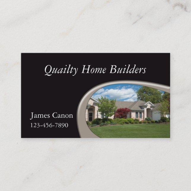 Home Builder Business Card (Front)
