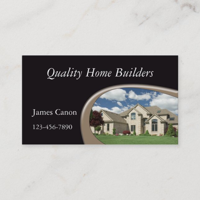 Home Builder Business Card (Front)