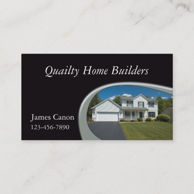 Home Builder Business Card (Front)
