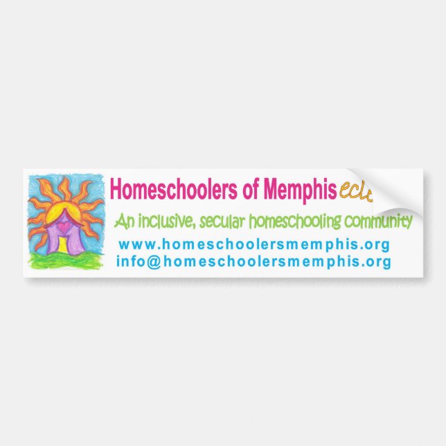 HOMe Bumper Sticker (Front)