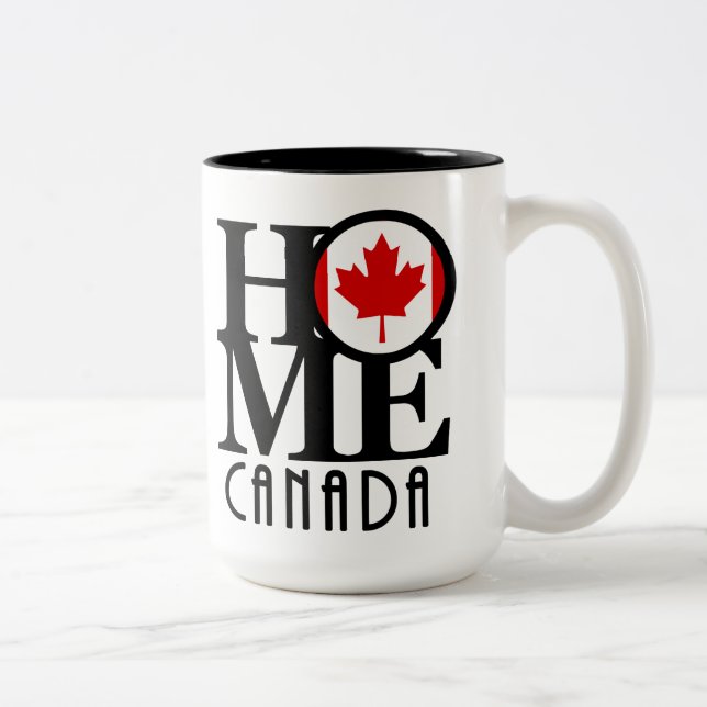 HOME Canada 15oz Two-Tone Coffee Mug (Right)
