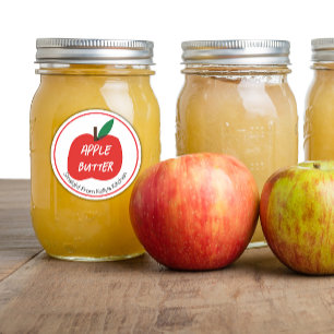 Home Canning Business Apple Butter Modern Label