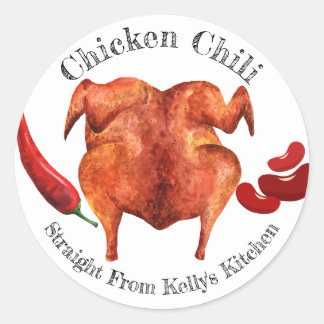 Home Canning Business Chicken Chilli Food Label