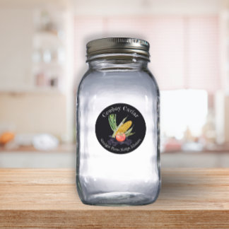 Home Canning Business Cowboy Caviar Food Label