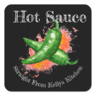 Home Canning Business Hot Sauce Food Label