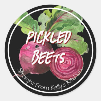 Home Canning Business Pickled Beets Label
