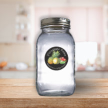 Home Canning Business Pineapple Salsa Food Label 