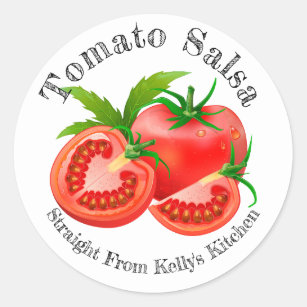 Home Canning Business Tomato Salsa Food Label