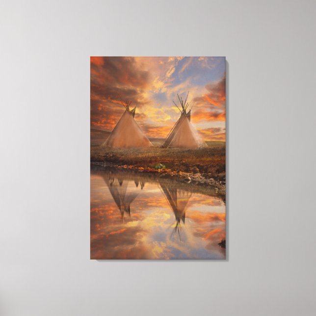 Home Canvas Print (Front)