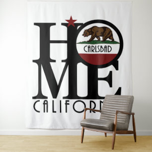HOME Carlsbad California Tapestry