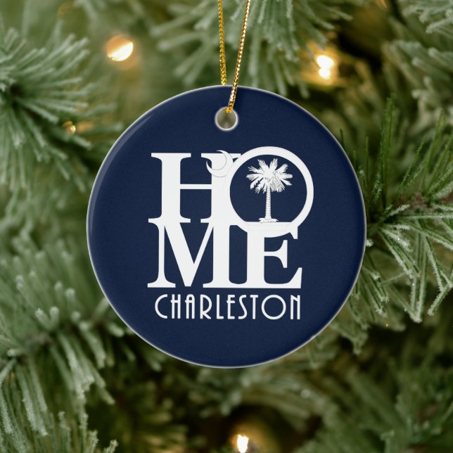 HOME Charleston SC Ceramic Tree Decoration (Tree)