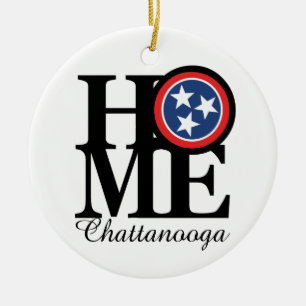 HOME Chattanooga Ceramic Tree Decoration