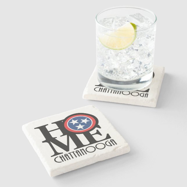 HOME Chattanooga Stone Coaster (Side)
