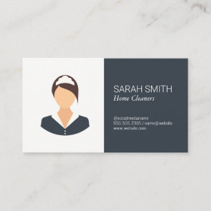 Home Cleaner   Maids Business Card