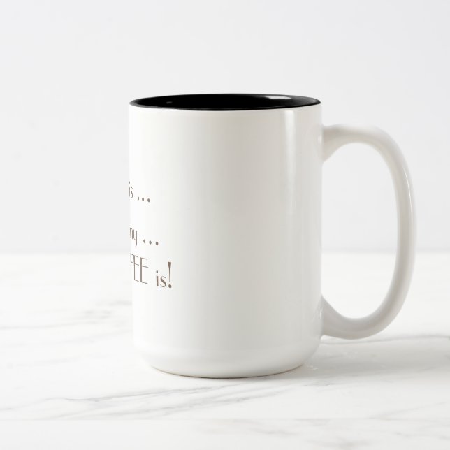 HOME coffee mug (Right)