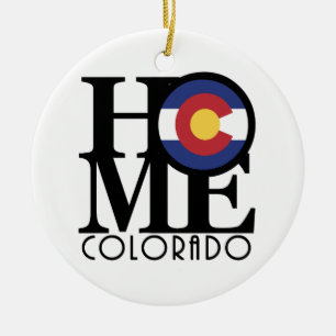 HOME Colorado Ceramic Tree Decoration