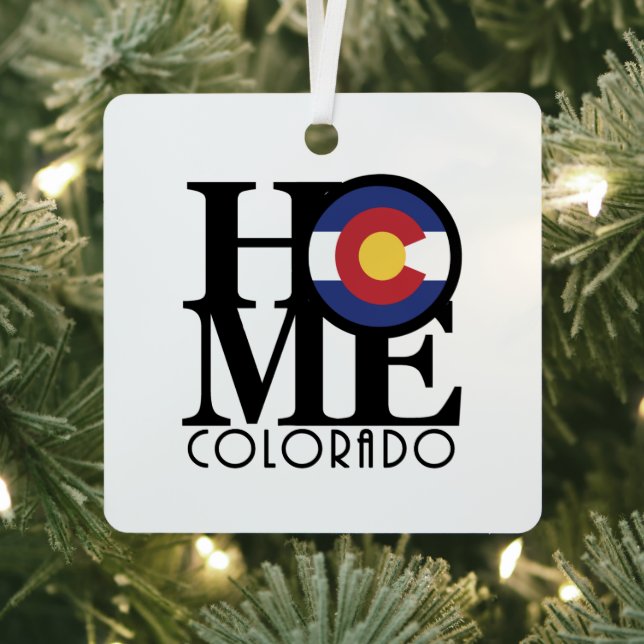HOME Colorado  Metal Tree Decoration (Insitu)