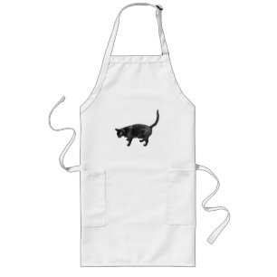 Home Comfort Wears A Black Coat Long Apron