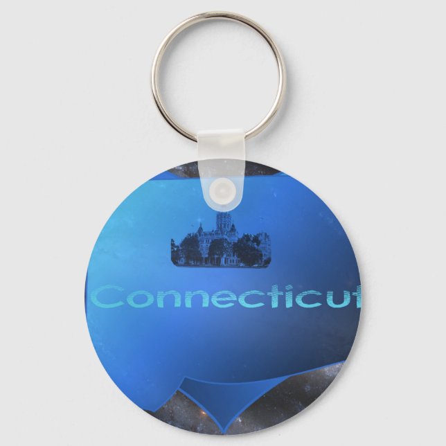 Home Connecticut Key Ring (Front)