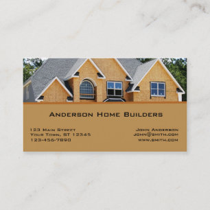 Home Construction Business Card