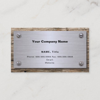Home construction/remodeling/restoration business card