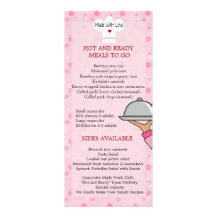 Home Cooked Meals Rack card