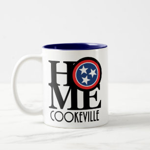 HOME Cookeville Tennessee 11oz Two-Tone Coffee Mug