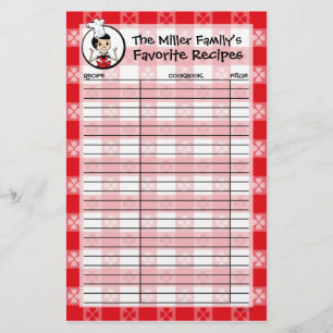 Home Cookin' Custom Recipe Saver