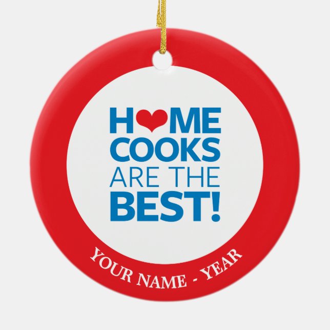 Home Cooks Are The Best Ceramic Tree Decoration (Back)