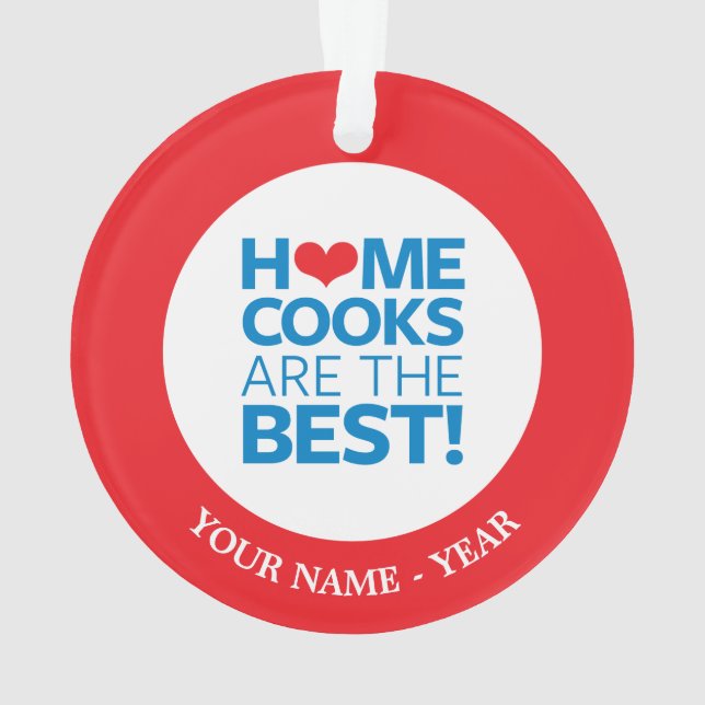 Home Cooks Are The Best Ornament (Back)