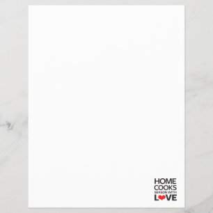 Home Cooks Season With Love Flyer