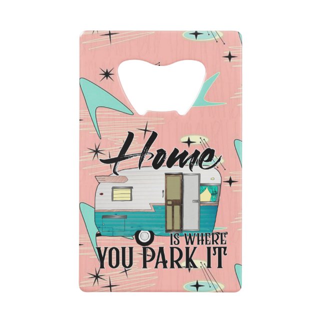 Home Credit Card Bottle Opener (Front)