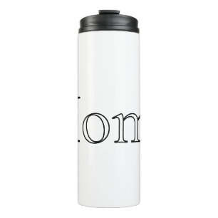 Home Custom Word Tumbler – Editable Text