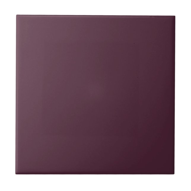 Home Decor Accents Burgundy Tile (Front)