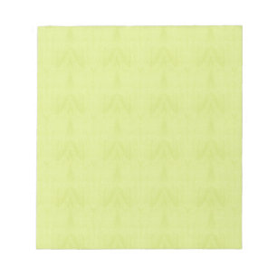 Home Decor Accents Greenish Yellow Notepad