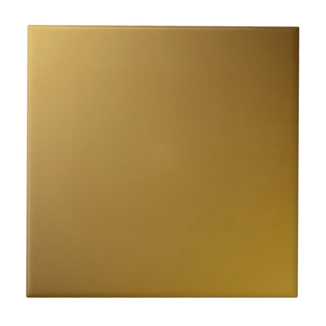 Home Decor Accents Metallic Gold Tile (Front)