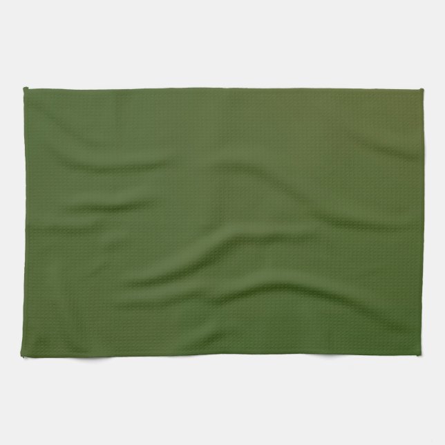 Home Decor Accents Olive Green Fade Tea Towel (Horizontal)
